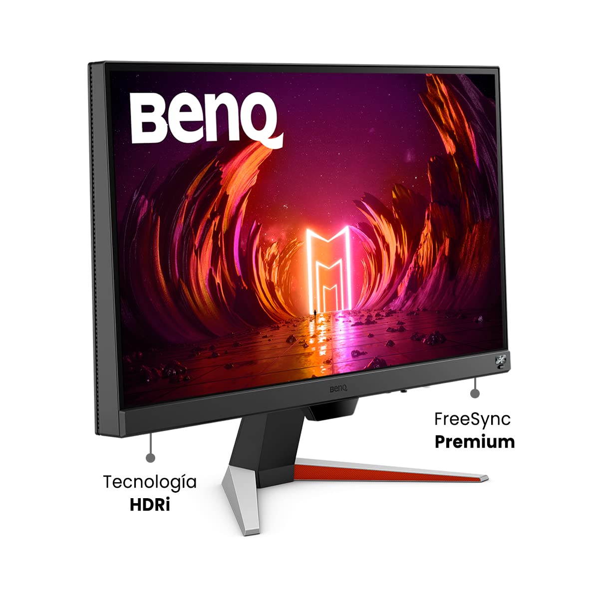 BenQ MOBIUZ EX240N 24" Monitor Gamer FHD 1920x1080 HDRi 165Hz (soporta 144Hz) 1ms MPRT AMD FreeSync Premium Bocinas internas Eye Care Bisel Delgado