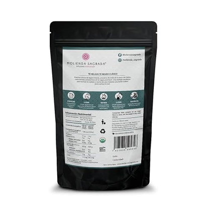 Molienda Sagrada, Té Negro Helado/Infusión de Té Negro Helado Clásico. Rinde para 40 Litros.