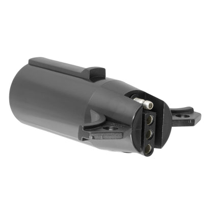 CURT Adaptador de Cableado Redondo 7 Vías a Plano 4 Vías para Remolque 57041