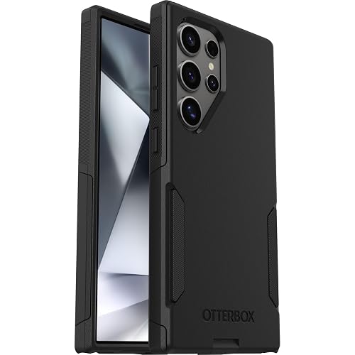 OtterBox - Funda para Samsung Galaxy S24 Ultra Commuter Series, Color Negro, Delgado y Resistente, con protección para el Bolsillo, con Puerto