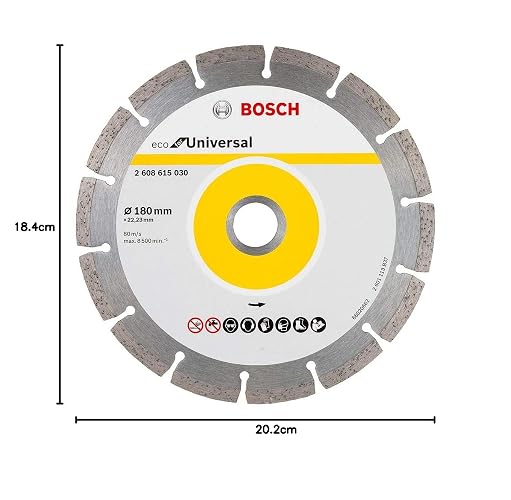 Bosch 2608615030 Disco Diamante Eco Universal Segmentado 7"