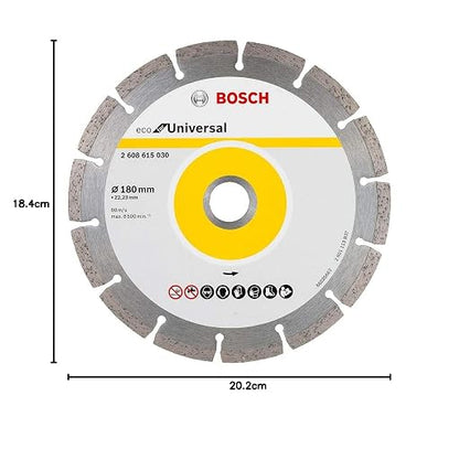 Bosch 2608615030 Disco Diamante Eco Universal Segmentado 7"