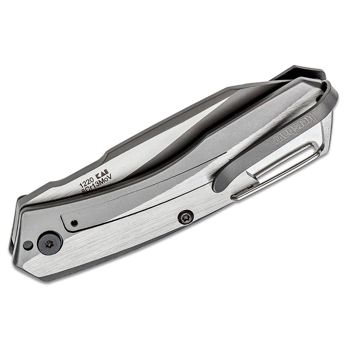 Kershaw Reverb (1220) - Cuchillo de Bolsillo Plegable Ligero, 16 oz | EDC con apertura manual, clip de bolsillo de transporte profundo, llevar diario para hombres y mujeres