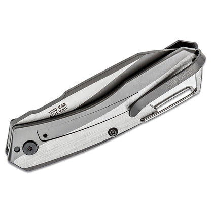 Kershaw Reverb (1220) - Cuchillo de Bolsillo Plegable Ligero, 16 oz | EDC con apertura manual, clip de bolsillo de transporte profundo, llevar diario para hombres y mujeres