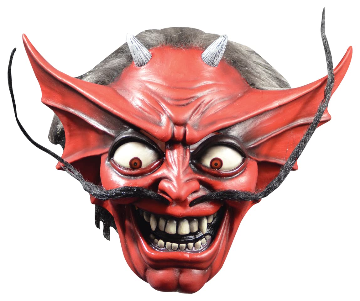 REV Number of the Beast Devil, Máscara Original de la Banda de Iron Maiden, Máscaras Oficiales del Album y de la Canción de Number of the Beast Ideal para Halloween