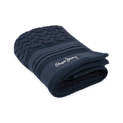 Pepe Jeans, Toalla Medio Baño 100% Algodón, Color Azul, Baker.