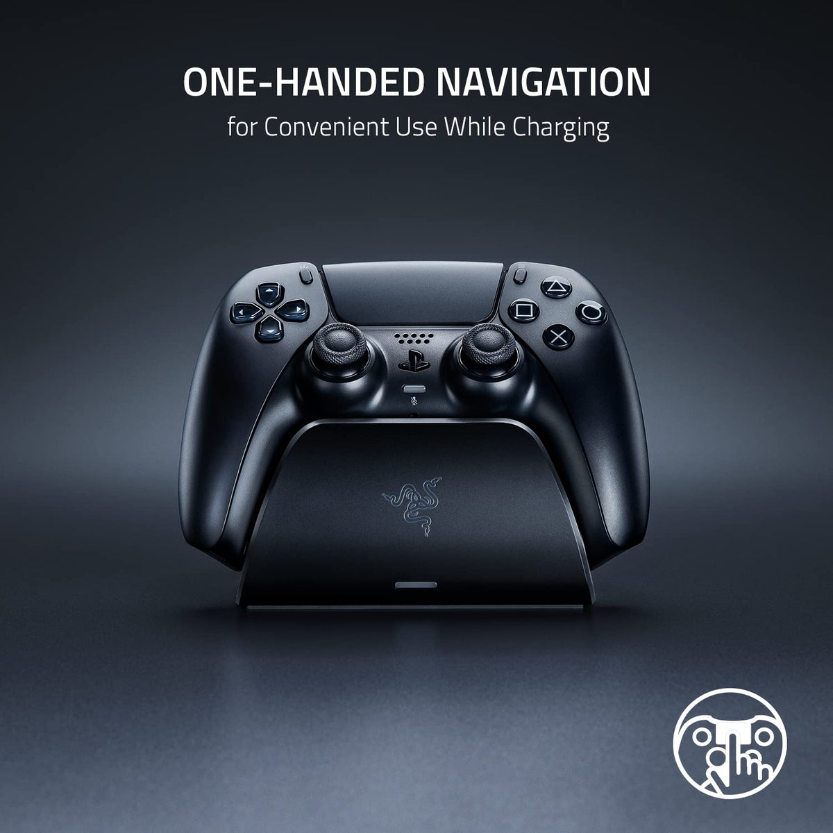 Razer Base de Carga rápida para PS5™ - Rojo