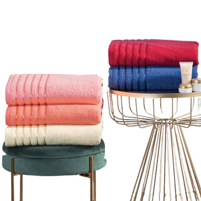 Colchas Concord Toalla de Baño, Color Rey, Alto Contenido de Algodón, Tamaño Baño Completo, Suave, Absorbente y de Secado Rápido para Uso Familiar Diario, 1 Pieza
