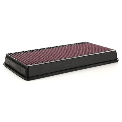 K&N Filtro de Aire de Motor de Alto Flujo 33-2248, Lavable, Rojo Brezo, para Ford Excursion/F250/F350 1998-2007