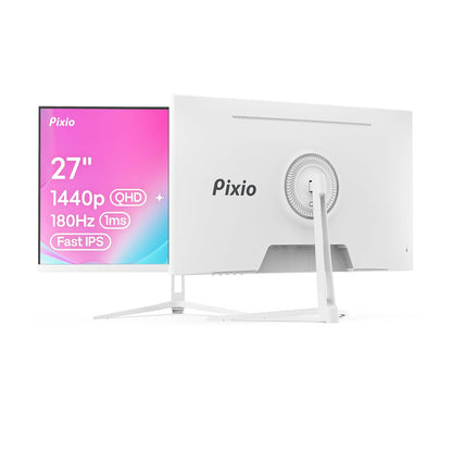 Pixio PXC248 Wave Monitor Curvo Gaming 24" 200Hz - 27 inch - [Blanco] 27 pulgadas 1440p 180Hz