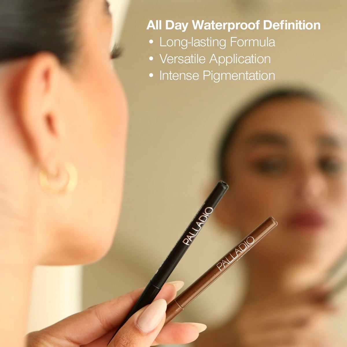 Palladio Delineador de Ojos Retráctil Resistente al Agua Exotic Plum