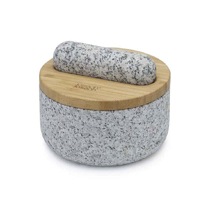 Mortero con tapa de bambú Dash