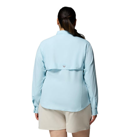 Columbia PFG Tamiami II - Camisa de Pesca de Manga Larga para Mujer, Guava Rosado, Small