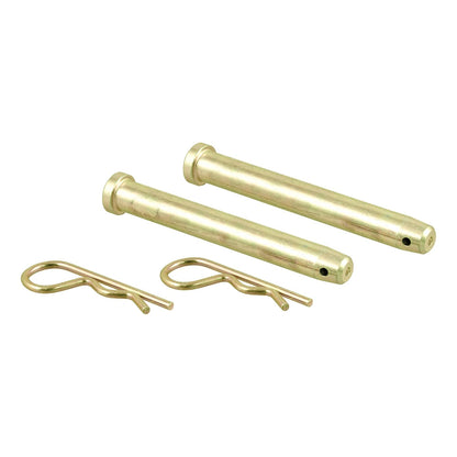 CURT Pasadores y Clips de Repuesto para Enganche de Remolque Ajustable 45925, Dorado