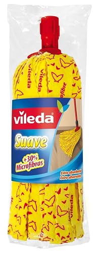 Vileda 138600 Extra Mop Suave, Moderno, Color Amarillo
