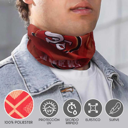 NFL Bandana 49ers Unisex Adulto, Color Rojo, Unitalla