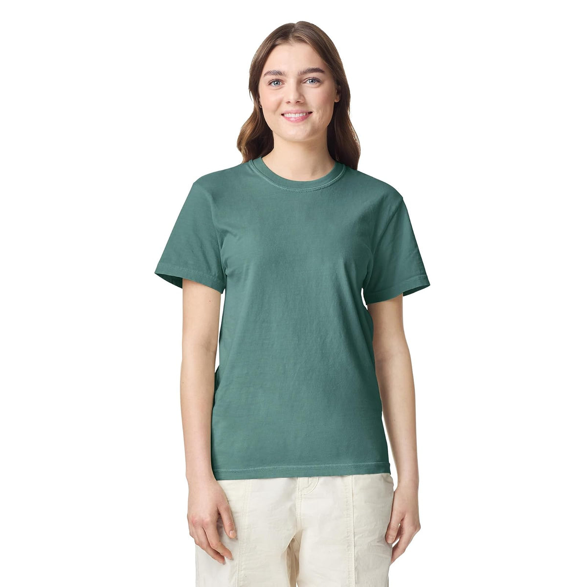 Comfort Colors Short Sleeve tee, Style G1717 CamisetaHombre - 4XL - Blue Spruce (1 paquete)