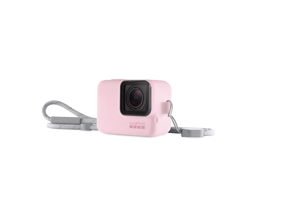 GoPro Funda cordón en Rosa (HERO7 Negro/HERO7 Plateado/HERO7 Blanco/HERO6 Negro/HERO5 Negro) - Accesorio Oficial
