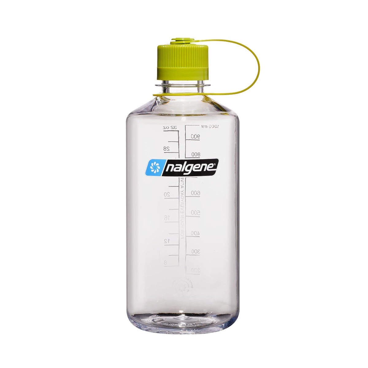 Nalgene Sustain Botella de Agua Tritan 32 oz Boca Angosta - Claro