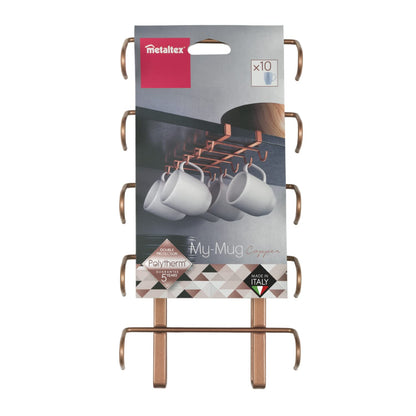 Metaltex Colgador de Tazas My Mug Copper