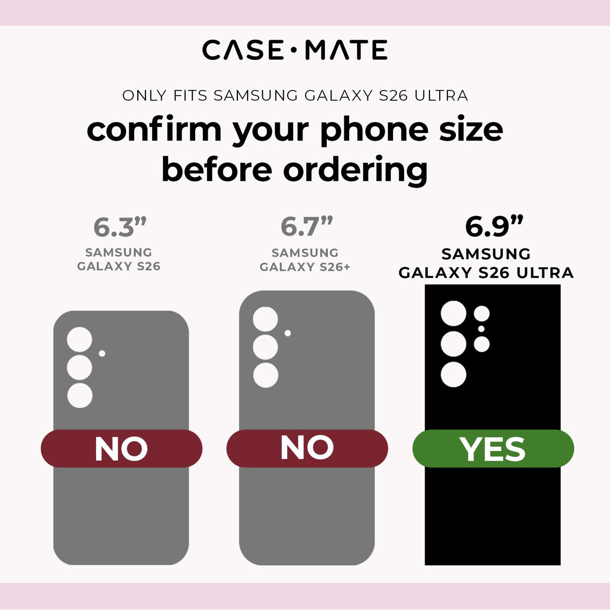 Case-Mate - Funda de jabón para Samsung Galaxy S26 Ultra [Carga magnética e inalámbrica] - Funda de teléfono para Mujer con protección contra caídas de 12 pies, Cubierta magnética para Samsung Galaxy