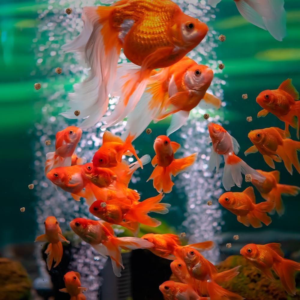 Lomas Mini Pellets para Pez Japonés 1.5 Kg | Alimento Flotante para Peces de Estanque y Goldfish Pequeños