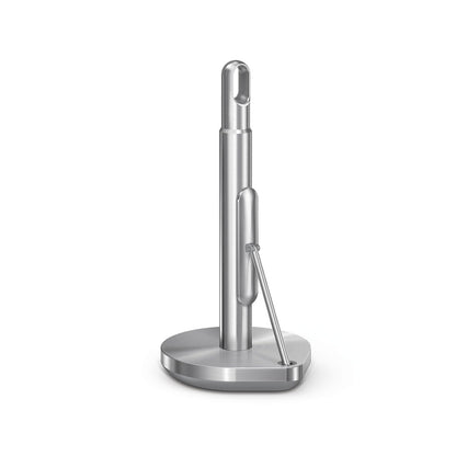 simplehuman Porta Toallas de Cocina con Brazo Tensor - Paper Towel Holder - acero inoxidable cepillado
