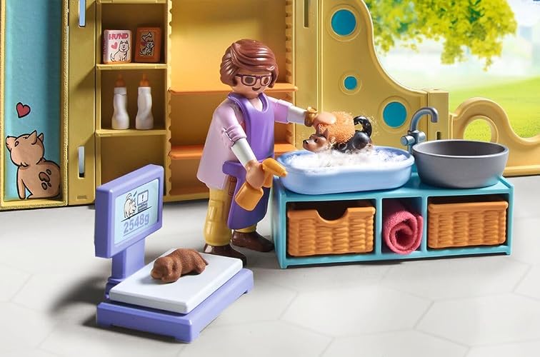 Playmobil Set de Juego Guardería de Cachorros