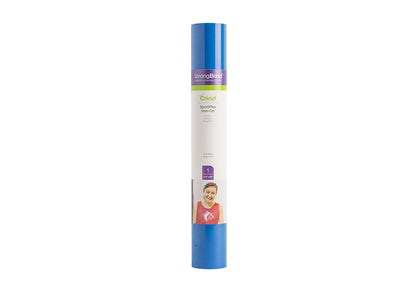 Cricut SportFlex Vinil Textil Termoadherible, 12 x 24 pulg - Paquete de 1 - True Blue