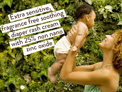 Babo Sensitive Baby Zinc Fragrance Free Diaper Cream, Ewg Verified, Unscented, 3 Ounce (Pack of 2)