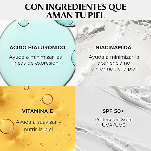 It Cosmetics - CC Cream con Protector Solar FPS 50+ 7 en 1 Base Natural | Base de Maquillaje Correctora de Cobertura Completa - con Suero Hidratante, Vitamina E y Niacinamida