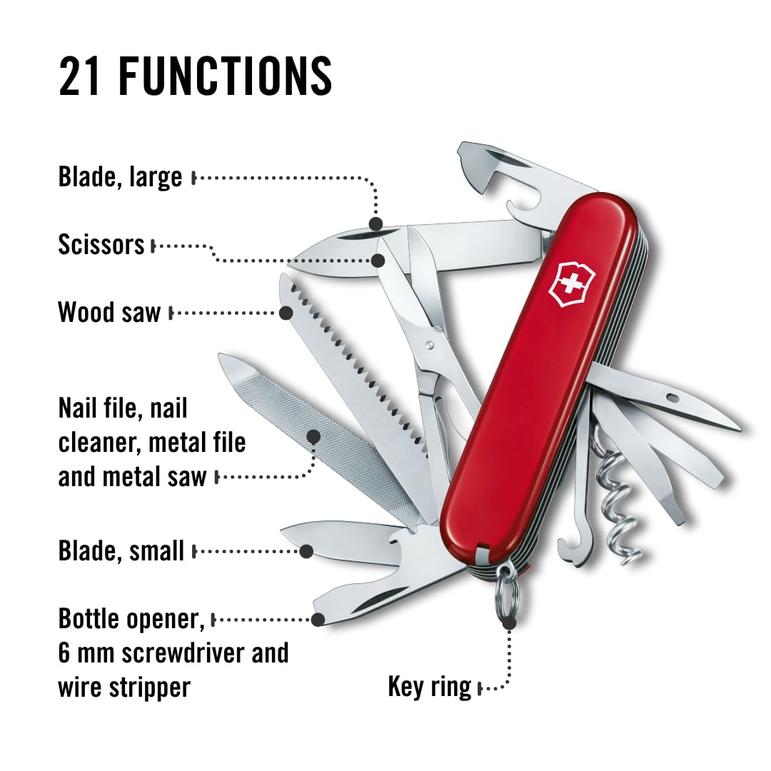 Victorinox Navaja Ranger, Roja, 21 Usos