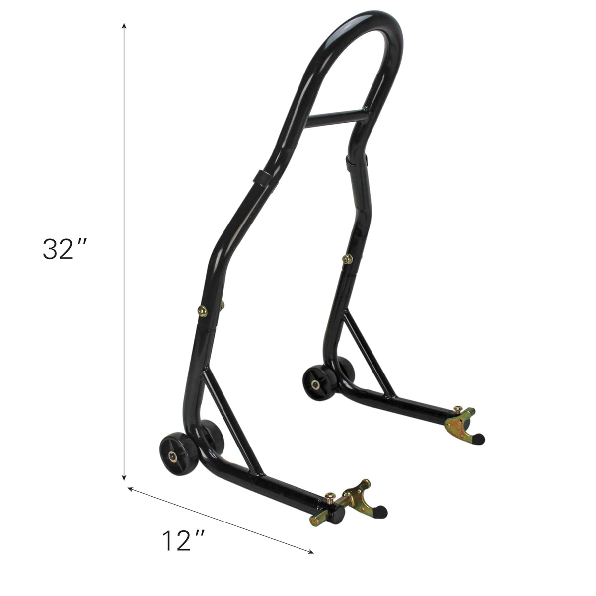Extreme Max 5600.3211 Sport Bike Motorcycle Front & Rear Spool-Style Lift Stand - Fits Yamaha, Honda, Kawasaki, Suzuki, Ducati, BMW