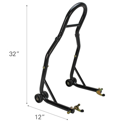 Extreme Max 5600.3211 Sport Bike Motorcycle Front & Rear Spool-Style Lift Stand - Fits Yamaha, Honda, Kawasaki, Suzuki, Ducati, BMW