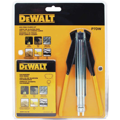 DEWALT P7DW Hog Ring Pliers Kit