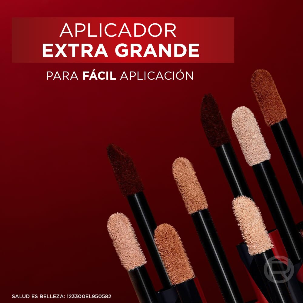 L'Oréal Paris Infallible Corrector líquido de alta cobertura, Tono 329