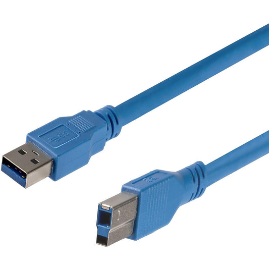 StarTech.com USB3SAB1 1 Feet SuperSpeed USB 3.0 Cable A to B - M/M