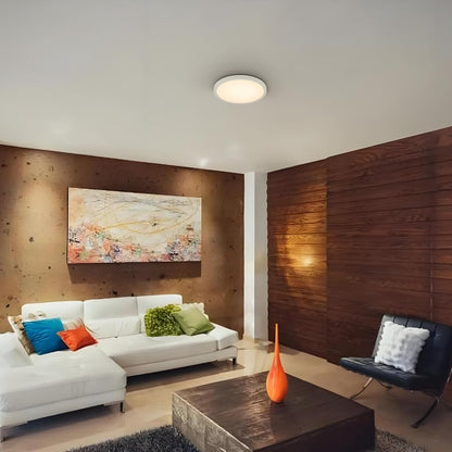 Tecnolite - Lámpara de Techo LED 28 W, Luz Blanca y Potencia Ajustable, Empotrada y Sobreponer