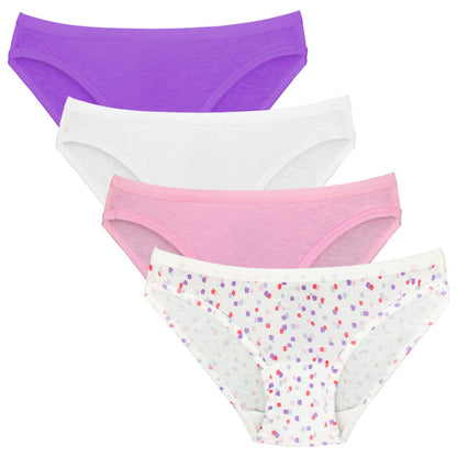 Fruit of The Loom Moderno Bikini Estilo Ropa Interior Niñas