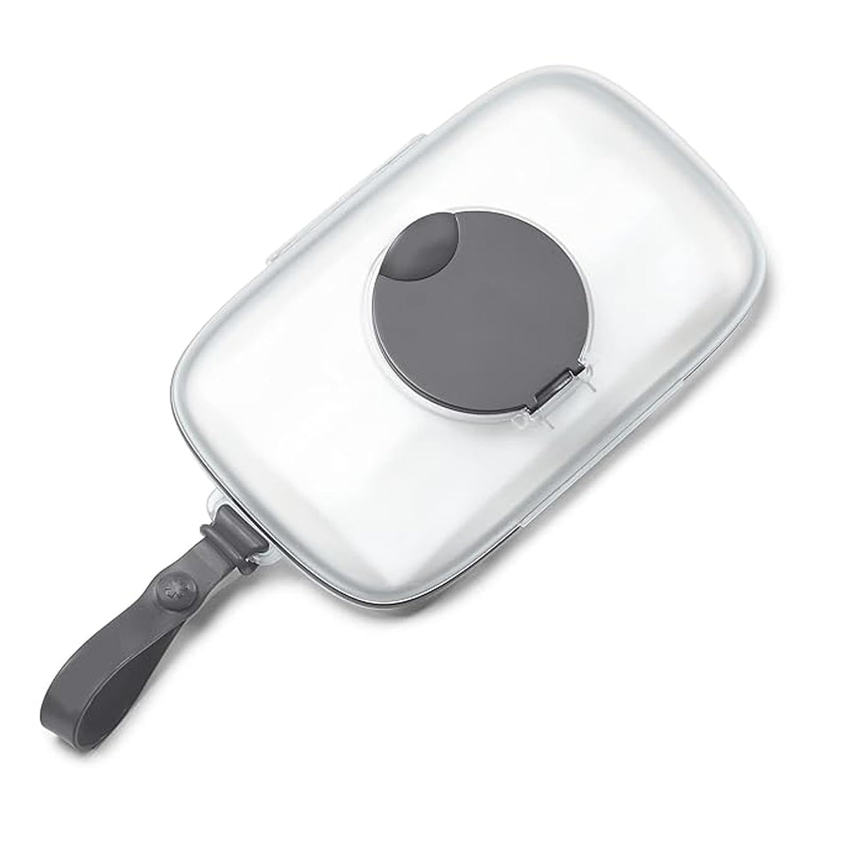 Skip Hop Dispensador de Toallitas Húmedas On-The-Go, con Correa - Wipes Case Grey