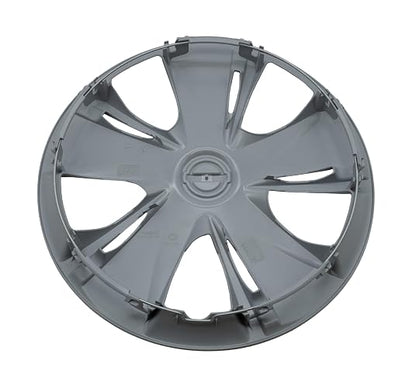 Nissan Tapa de Rin 14” March Sense 2016-2023 1 Pieza de Plástico Acabado Brillante, Color Plata