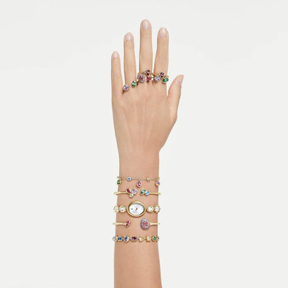 Pulsera Imber, Tallas mixtas, Lilas, Acabado en oro de 18 quilates