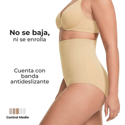 9months Faja Postparto y Post Cesárea Compresión Moldeadora para Mujer Calzón Panty Cintura Alta Banda Antideslizante Soporte y Recuperación Abdominal Cómoda Talla CH a XL 3200