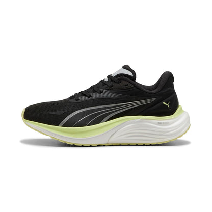 PUMA Electrify Nitro 4 Running Shoes Bota Baja para Mujer | Zapatos para correr de carretera - 27.0 cm - Puma Black-apple Spritz