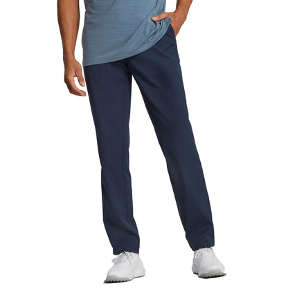 PUMA Golf Dealer Pantalón para Hombre - 38W x 30L - Azul Marino