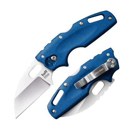 Cold Steel Tuff Lite Folder 2.5in Plain Polymer Handle - Azul