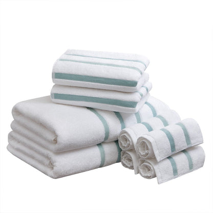 Comfort Spaces - Toallitas de baño para Ducha, Agua (Aqua), Assorted Sizes, 1, 1 - Multi-sizes - Aqua