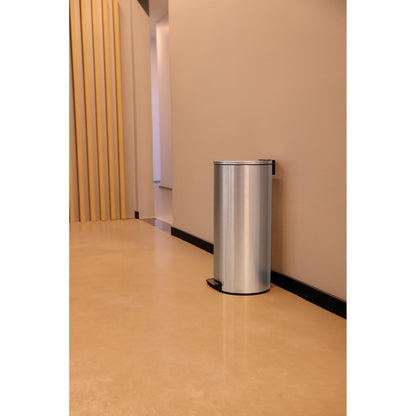 Tramontina Basurero Loop Acero Inoxidable con Pedal 30 L