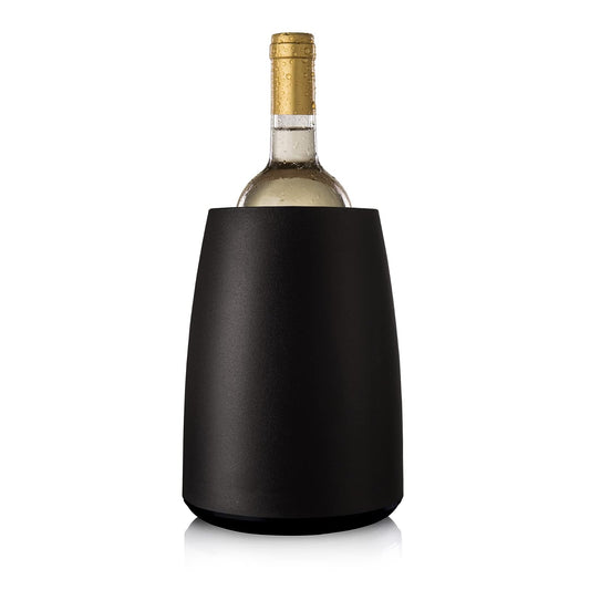 Vacu Vin Rapid Ice elegante enfriador de vino, color negro, Negro, Negro, 1