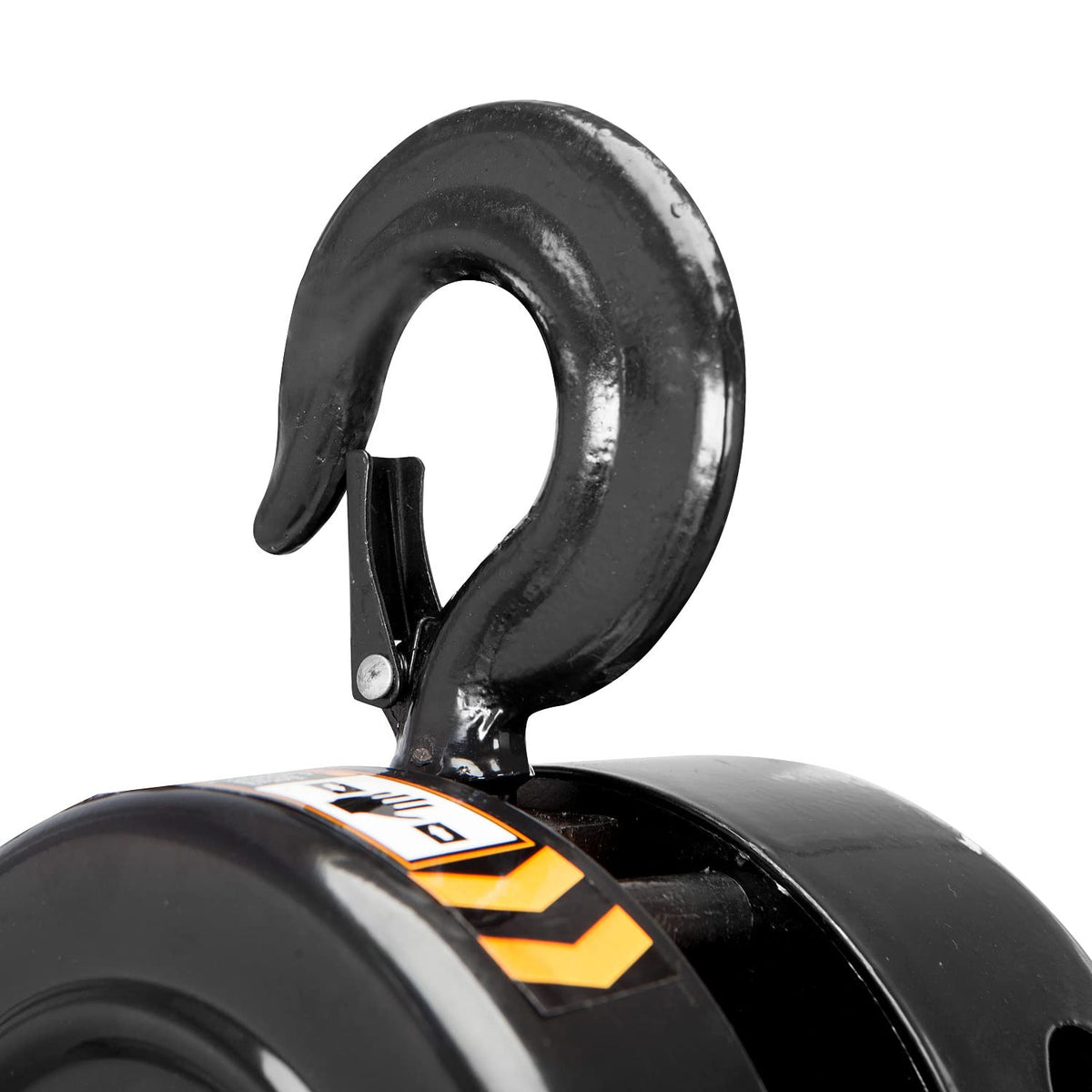 Torin ATR9010B - Polipasto manual de cadena de acero con 2 ganchos resistentes, capacidad de 1 tonelada, 2.5 m, color negro